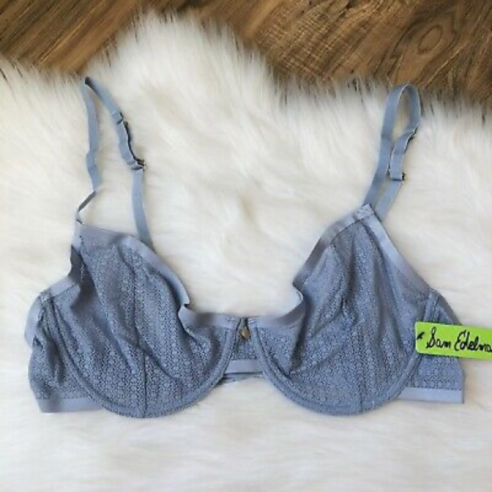 Sam Edelman Geo Mesh Underwire Bra